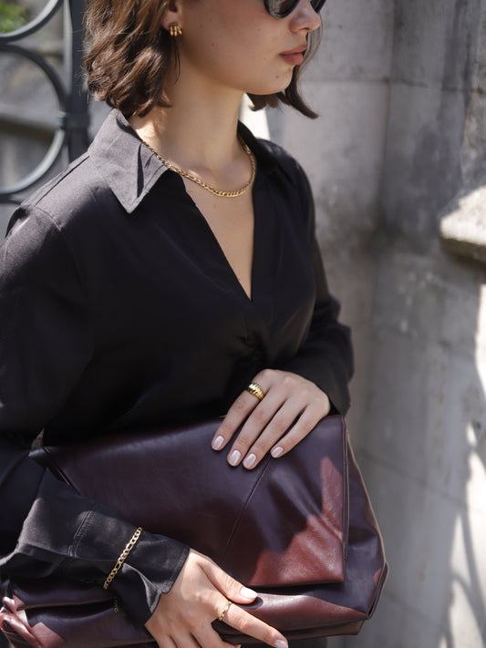 The Felix 18k Gold Plated Tarnish-Free Slim Figaro Chain Bracelet