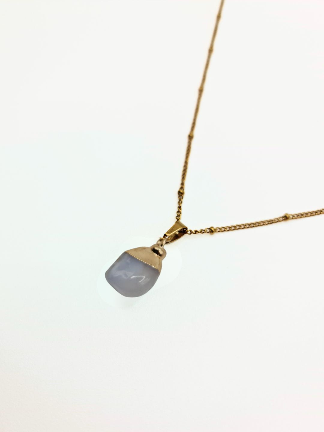 The Talisman Collection December Tanzanite Birthstone 18k Gold Plated Semi Precious Natural Stone Pendant Necklace