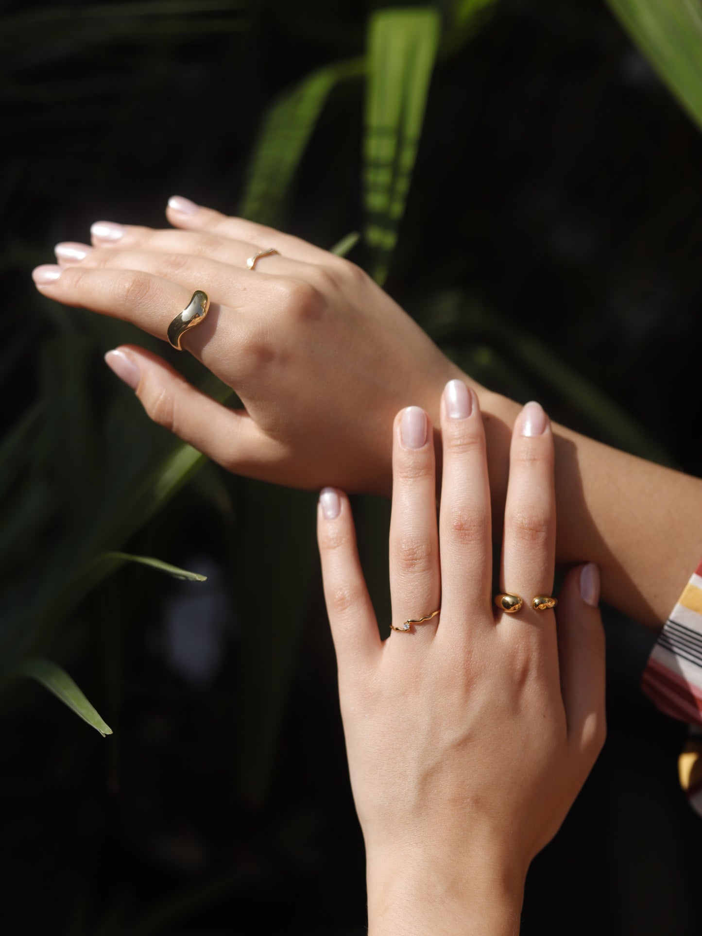 The Oracle Silver Finish Tarnish-Free Dome Ring