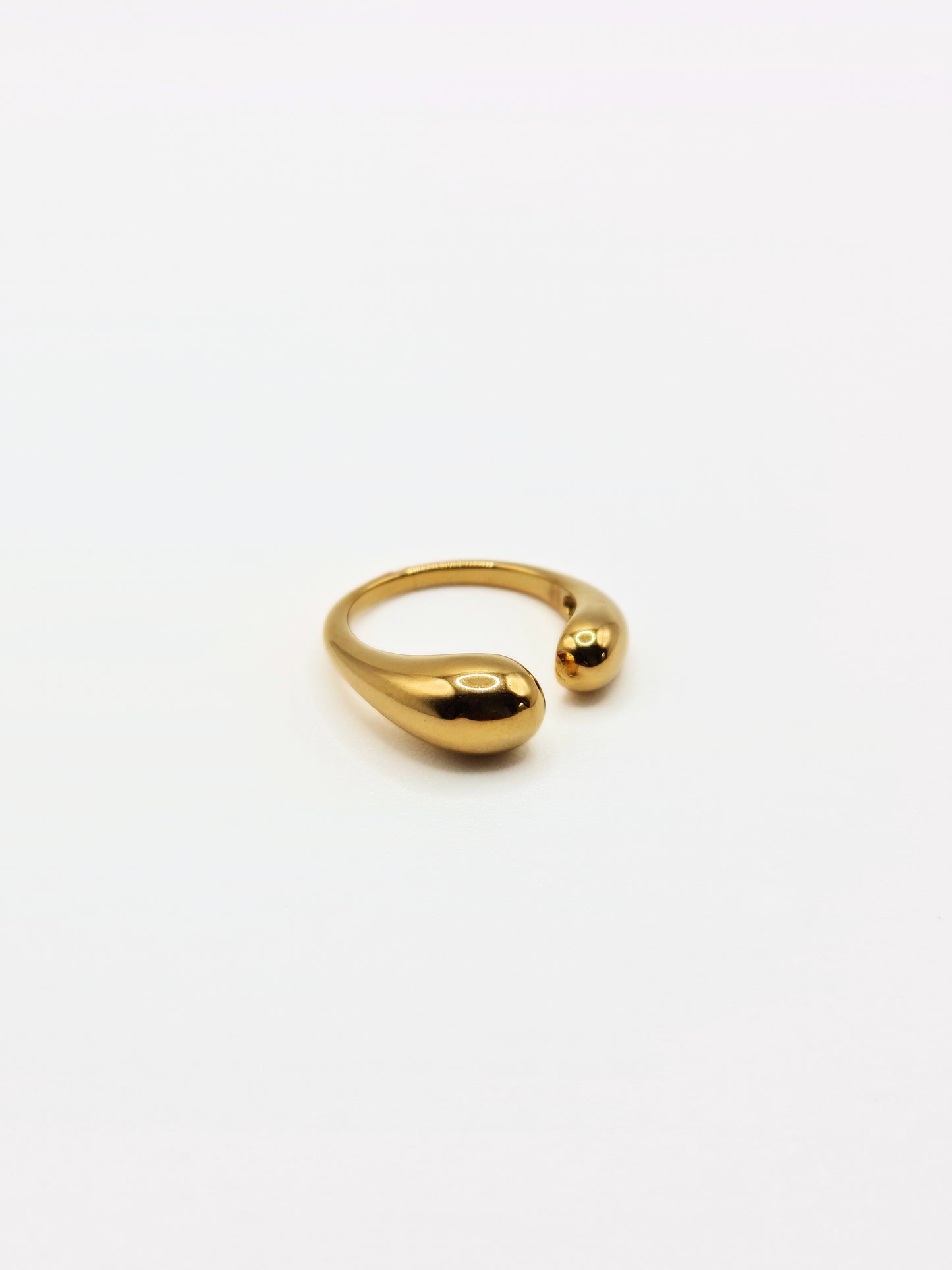 The Trevalgan 18k Gold Plated Tarnish-Free Open Dome Ring