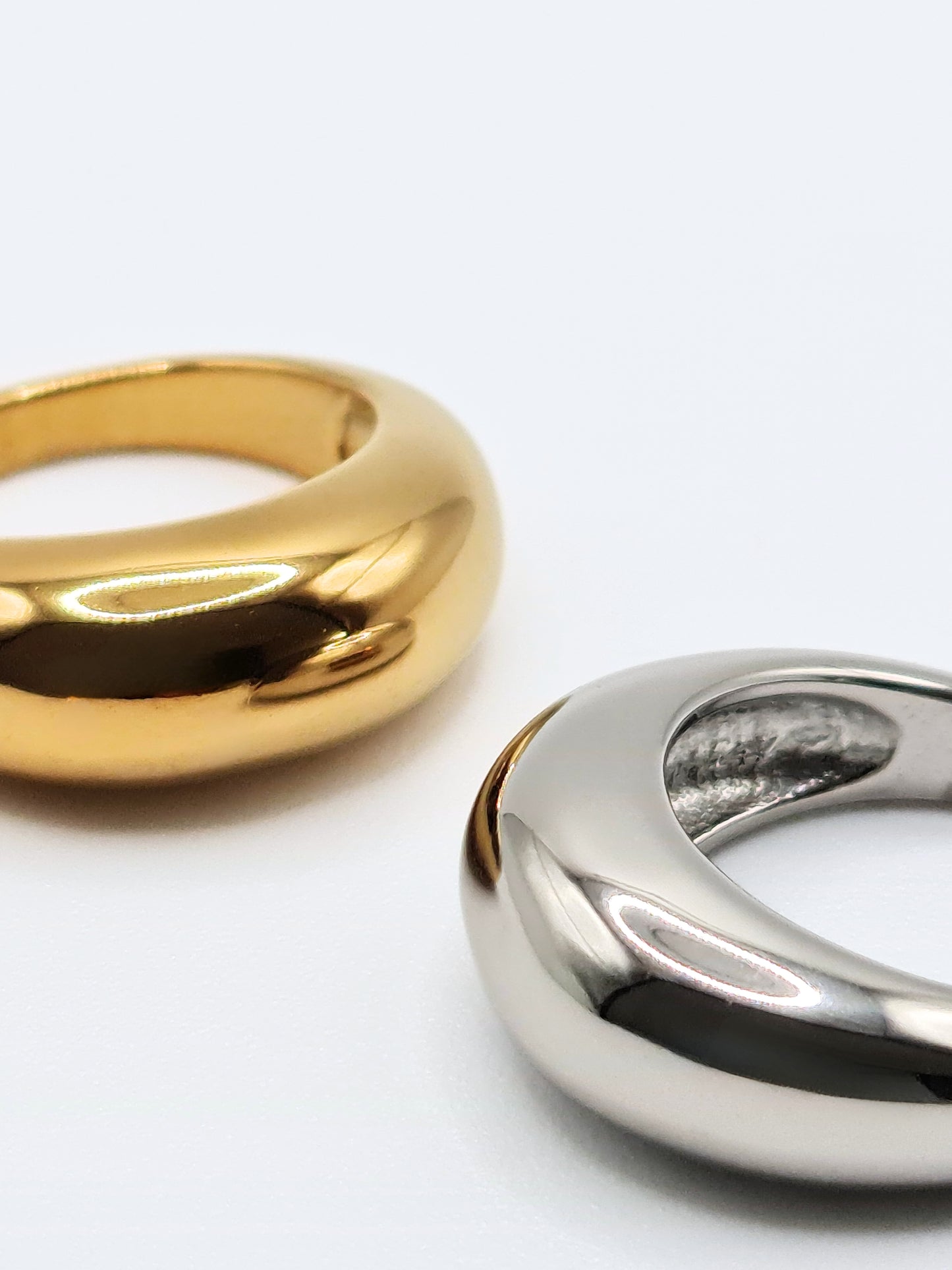 The Oracle Silver Finish Tarnish-Free Dome Ring