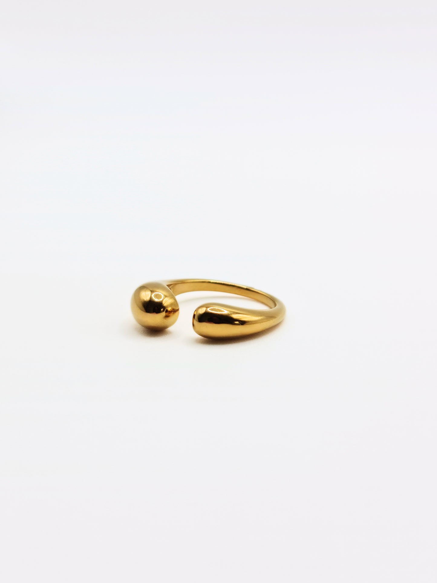 The Trevalgan 18k Gold Plated Tarnish-Free Open Dome Ring
