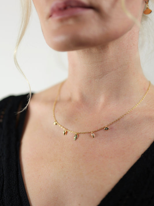 evil-eye-hamsa-charm-chain-dainty-necklace-stainless-steel-tarnish-free-jewellery-waterproof-ember-and-stone-5