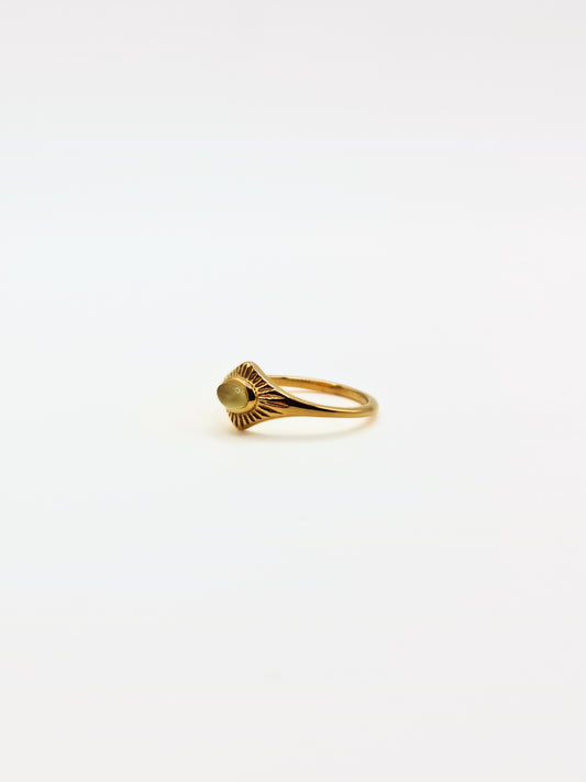gold-cateseye-gemstone-natural-stone-semi-precious-stacking-ring-vintage-stainless-steel-tarnish-free-jewellery-waterproof-ember-and-stone-1