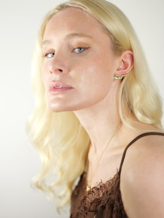 gold-crystal-lobe-crawler-climber-stud-earrings-stainless-steel-tarnish-free-jewellery-waterproof-2