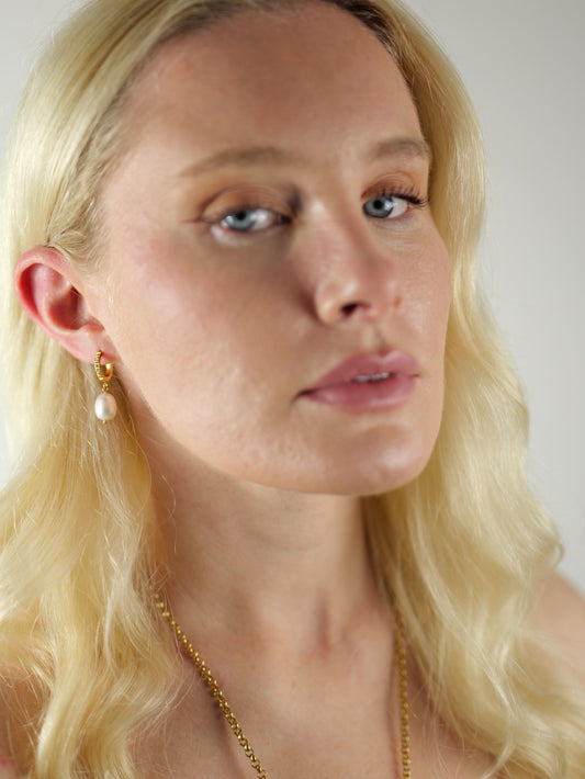 gold-organic-natural-freshwater-pearl-crystal-drop-earrings-stainless-steel-tarnish-free-jewellery-waterproof-ember-and-stone-4