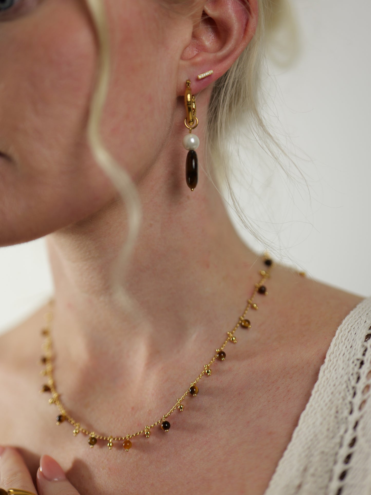 gold-tigers-eye-pearl-natural-stone-gemstone-semi-precious-drop-earrings-vintage-stainless-steel-tarnish-free-jewellery-waterproof-ember-and-stone-2