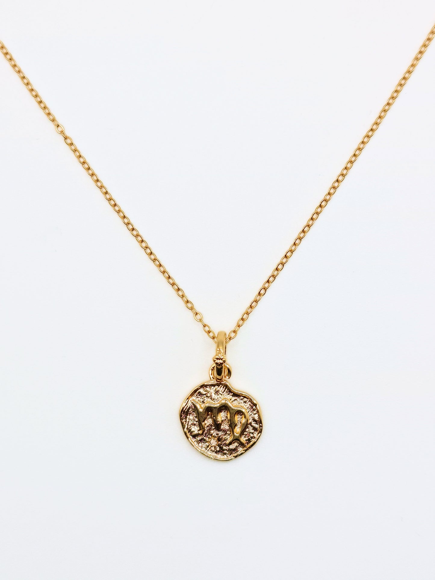 The Talisman Collection Virgo 18k Gold Plated Tarnish-Free Zodiac Pendant Necklace