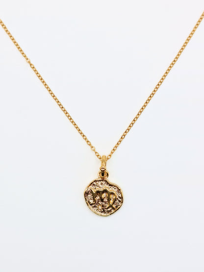 The Talisman Collection Virgo 18k Gold Plated Tarnish-Free Zodiac Pendant Necklace