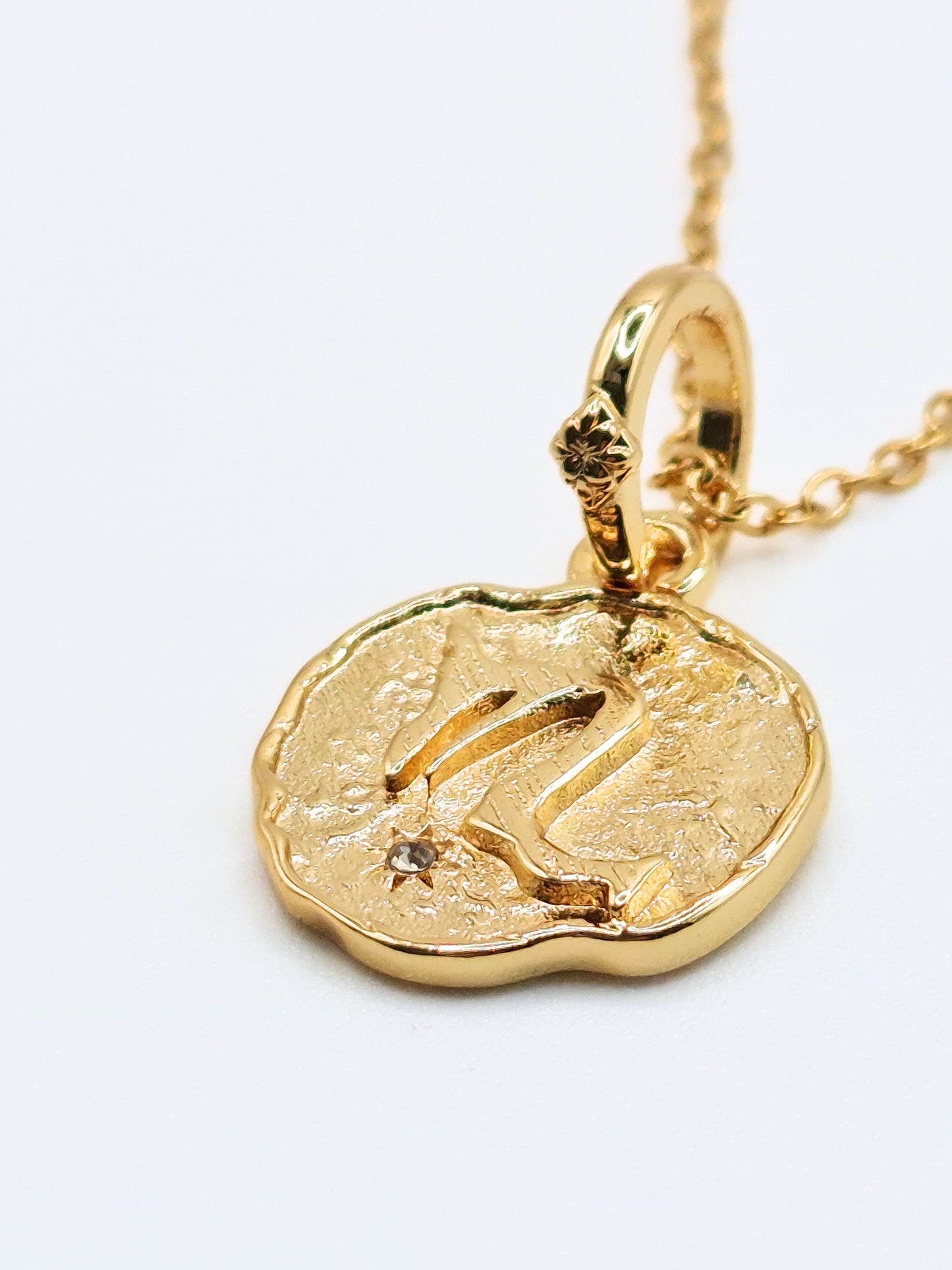 The Talisman Collection Scorpio 18k Gold Plated Tarnish-Free Zodiac Pendant Necklace