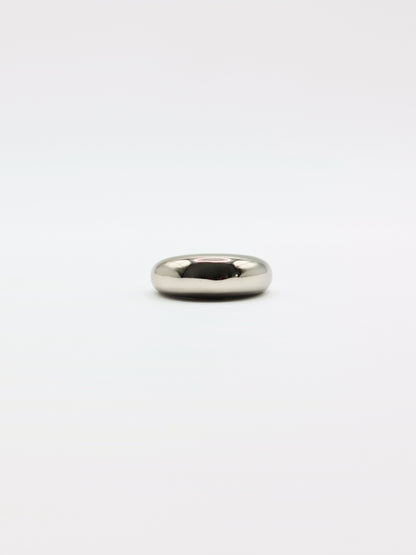 The Oracle Silver Finish Tarnish-Free Dome Ring
