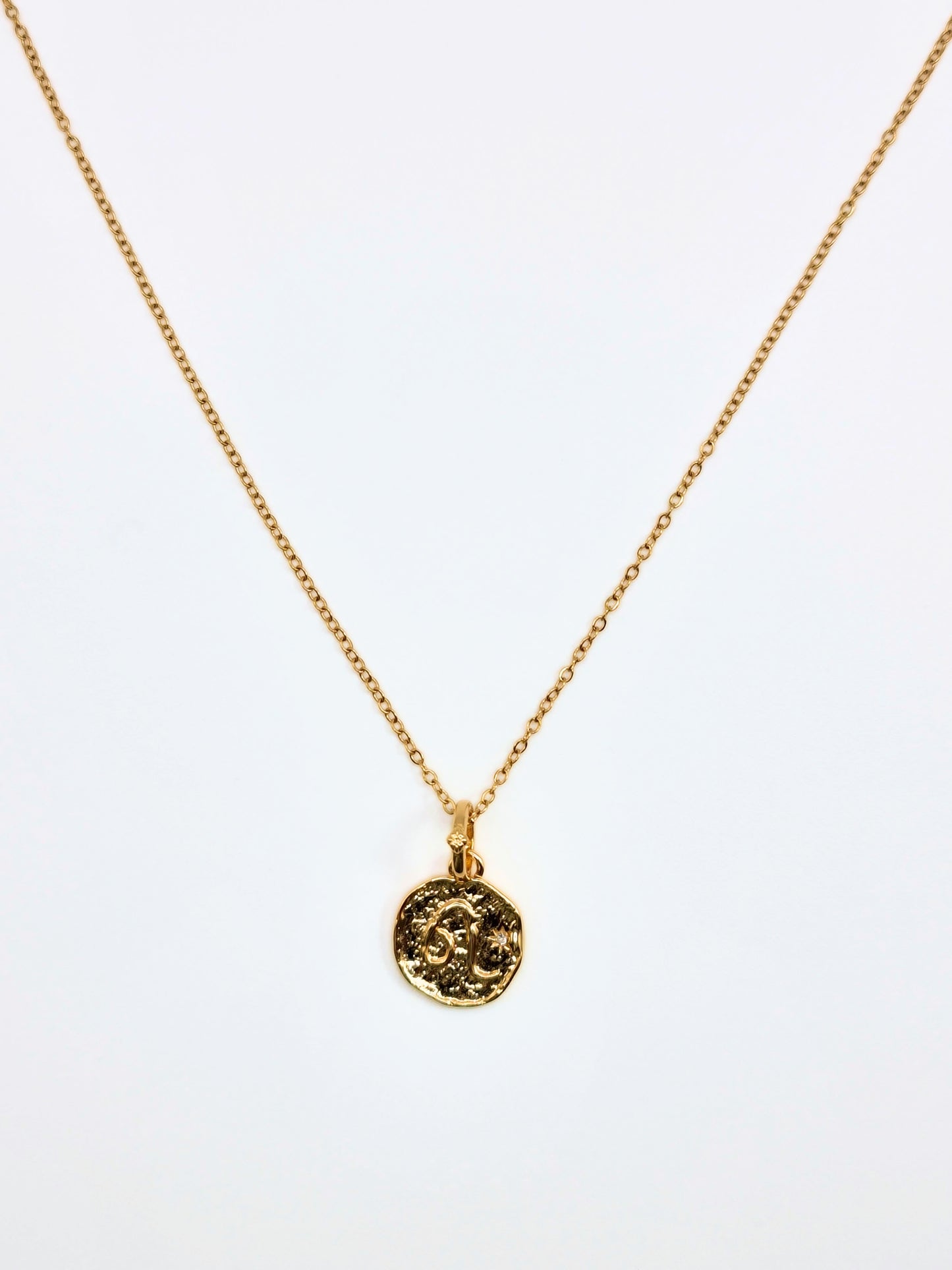 The Talisman Collection Leo 18k Gold Plated Tarnish-Free Zodiac Pendant Necklace