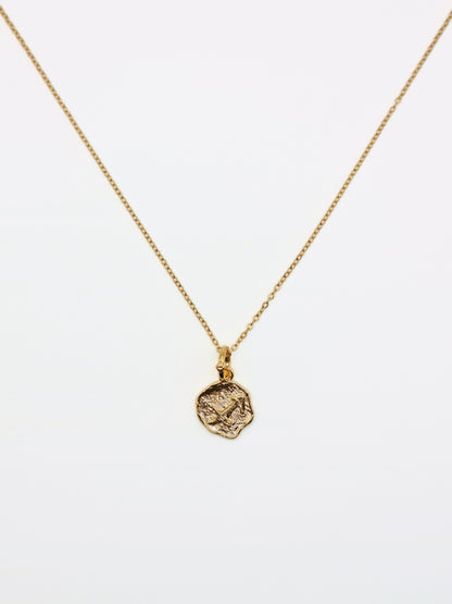The Talisman Collection Sagittarius 18k Gold Plated Tarnish-Free Zodiac Pendant Necklace