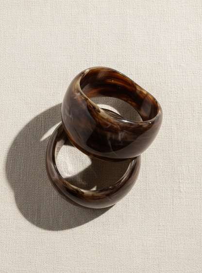 Amalfi Brown Mist Bangles