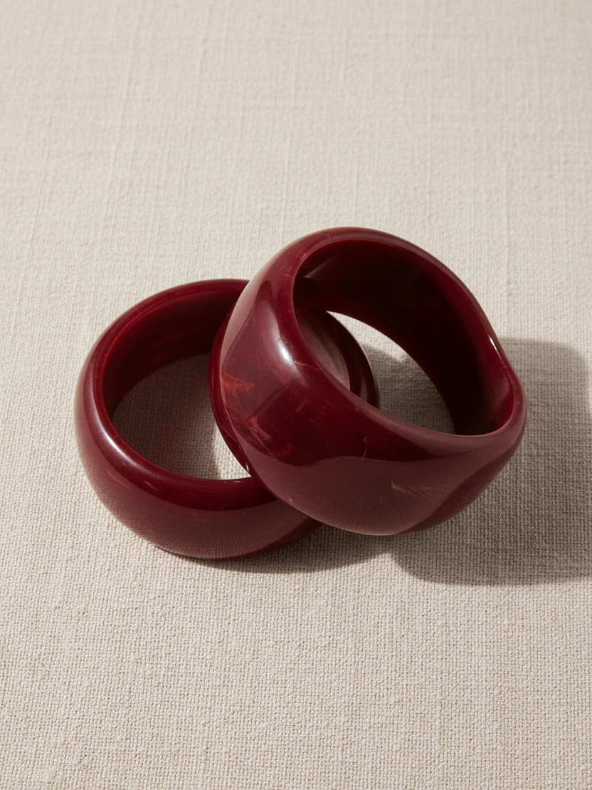 Amalfi Dark Red Bangles