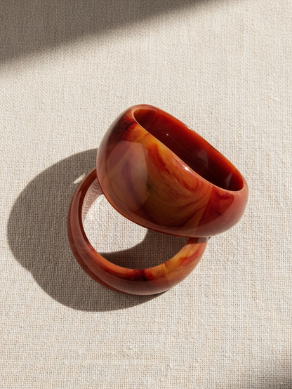 Amalfi Red Mist Bangles