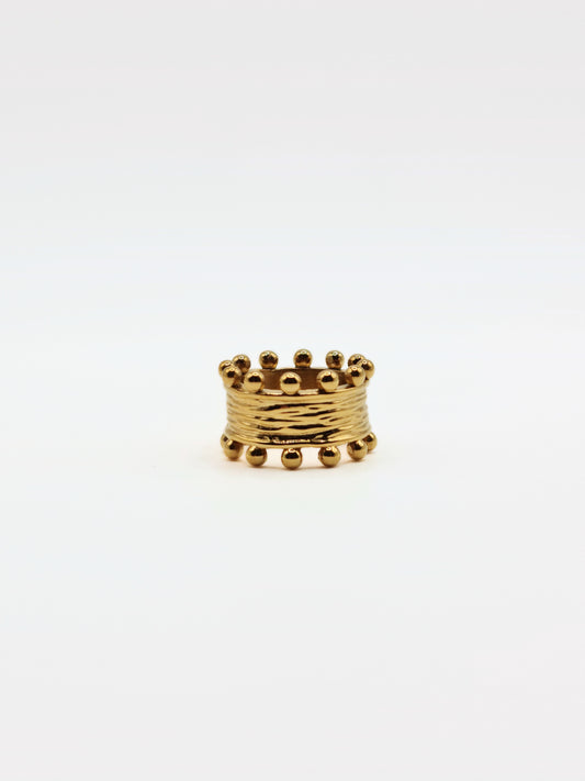 gold-beaded-boho-ring-stainless-steel-tarnish-free-jewellery-waterproof-1