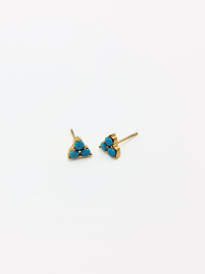 gold-blue-turquoise-natural-stone-gemstone-semi-precious-stud-earrings-stainless-steel-tarnish-free-jewellery-waterproof-ember-and-stone-2