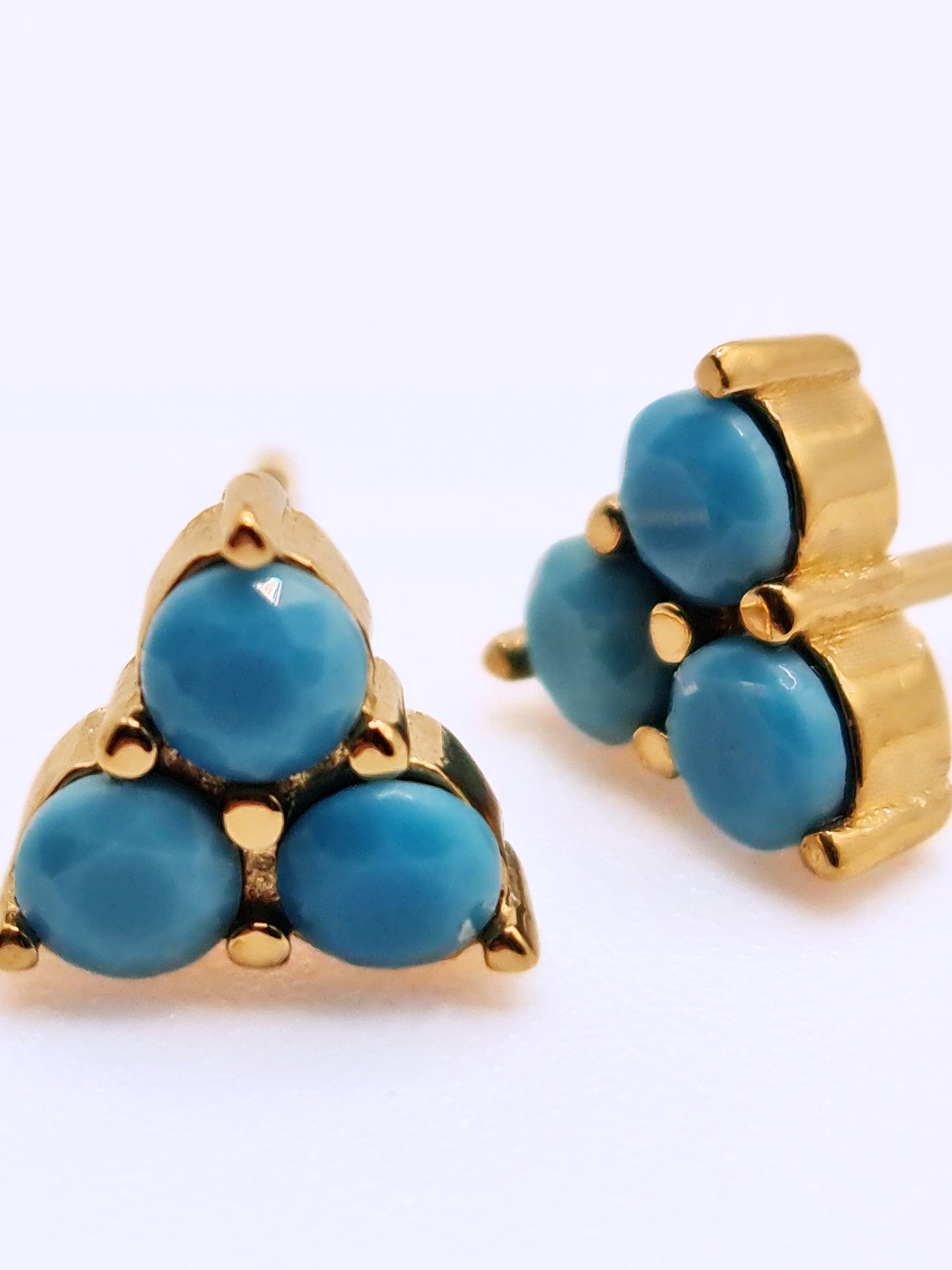 gold-blue-turquoise-natural-stone-gemstone-semi-precious-stud-earrings-stainless-steel-tarnish-free-jewellery-waterproof-ember-and-stone-2