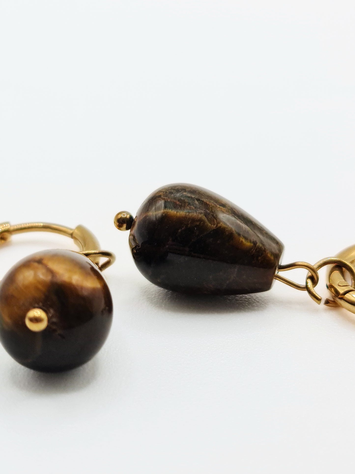 gold-brown-tigers-eye-gemstone-natural-stone-semi-precious-drop-hoop-earrings-stainless-steel-tarnish-free-jewellery-waterproof-ember-and-stone-1