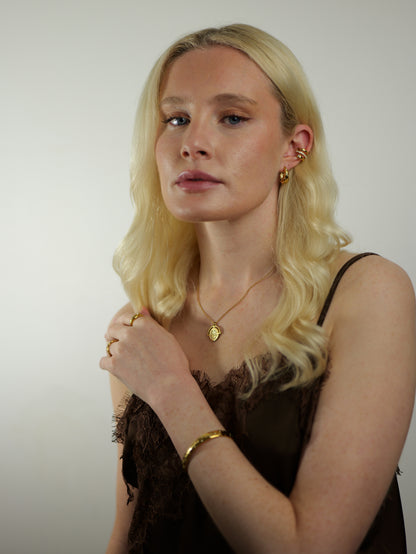 gold-crystal-celestial-coin-pendant-necklace-tarnish-free-jewellery-waterproof-stainless-steel