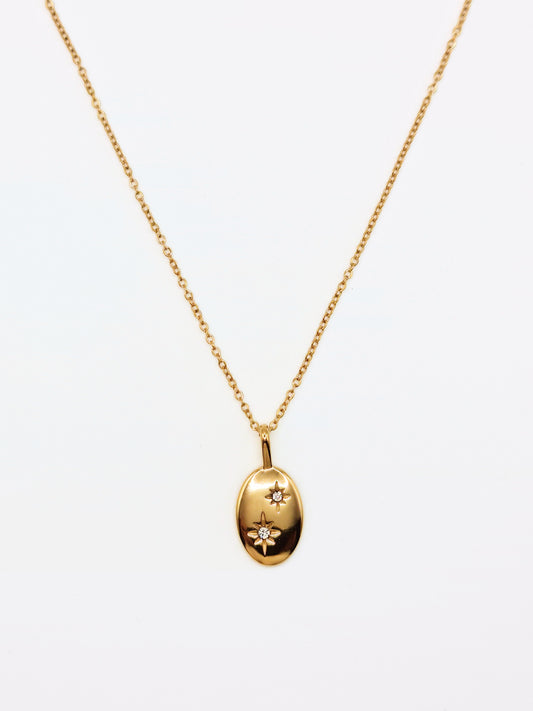 gold-crystal-celestial-oval-pendant-necklace-stainless-steel-tarnish-free-jewellery-waterproof