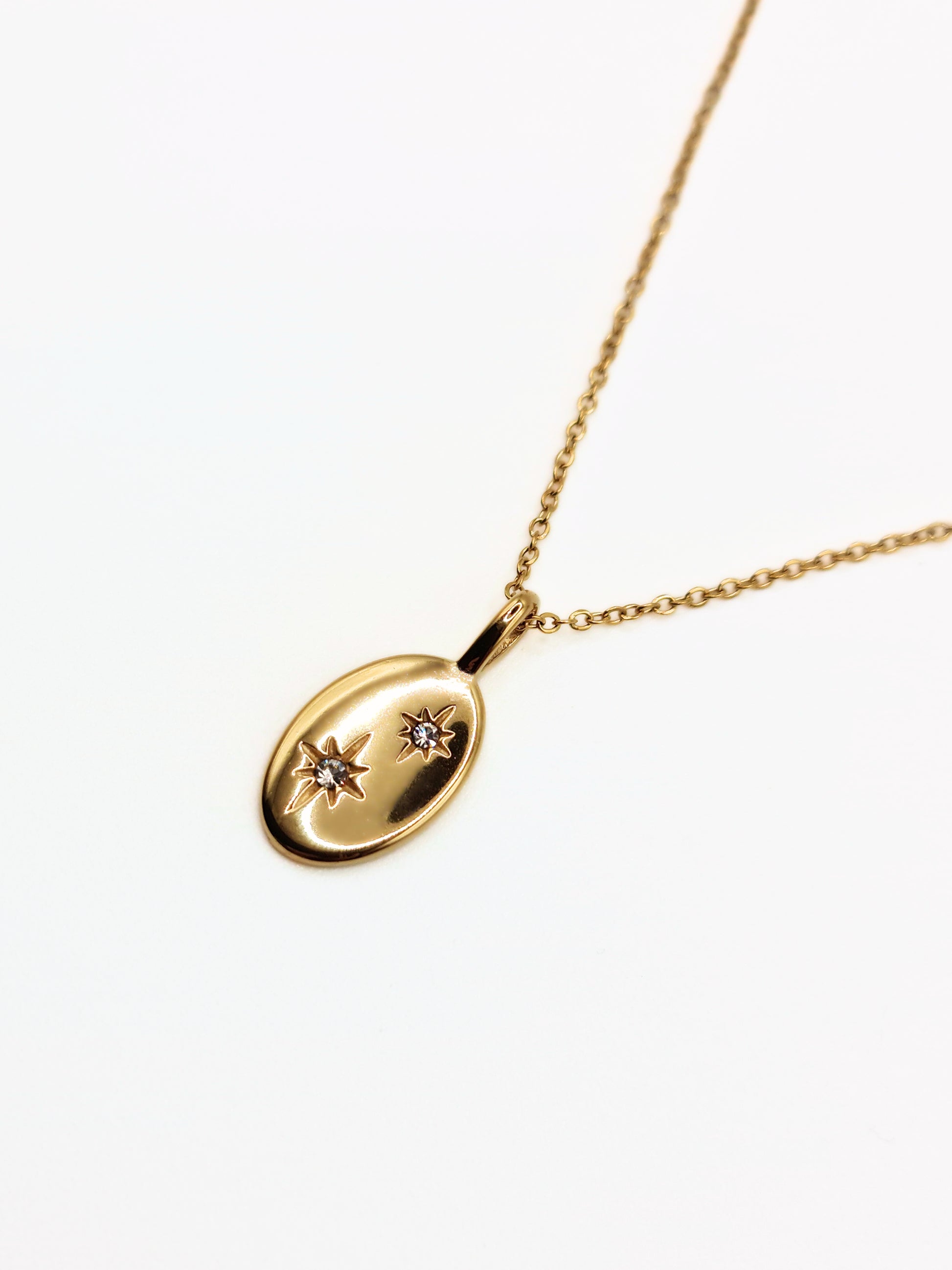 gold-crystal-celestial-oval-pendant-necklace-stainless-steel-tarnish-free-jewellery-waterproof