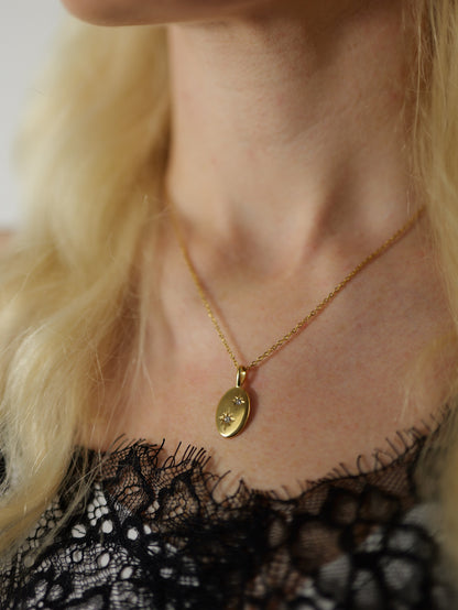 gold-crystal-celestial-oval-pendant-necklace-stainless-steel-tarnish-free-jewellery-waterproof