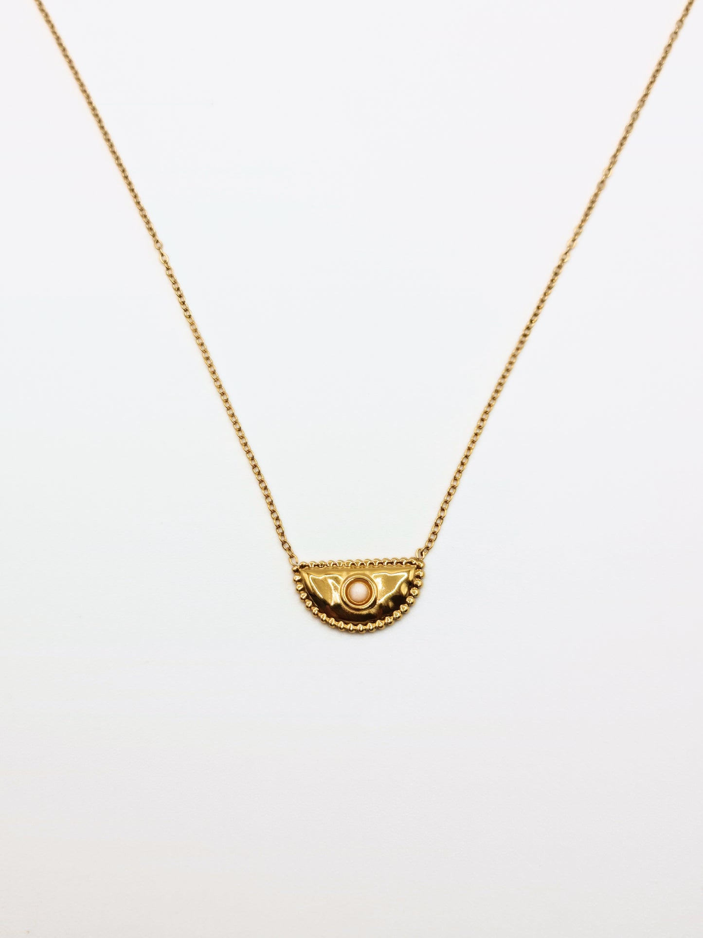 gold-moonstone-natural-stone-semi-precious-pendant-necklace-stainless-steel-tarnish-free-jewellery-waterproof-ember-and-stone-1