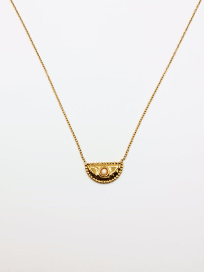 gold-moonstone-natural-stone-semi-precious-pendant-necklace-stainless-steel-tarnish-free-jewellery-waterproof-ember-and-stone-1
