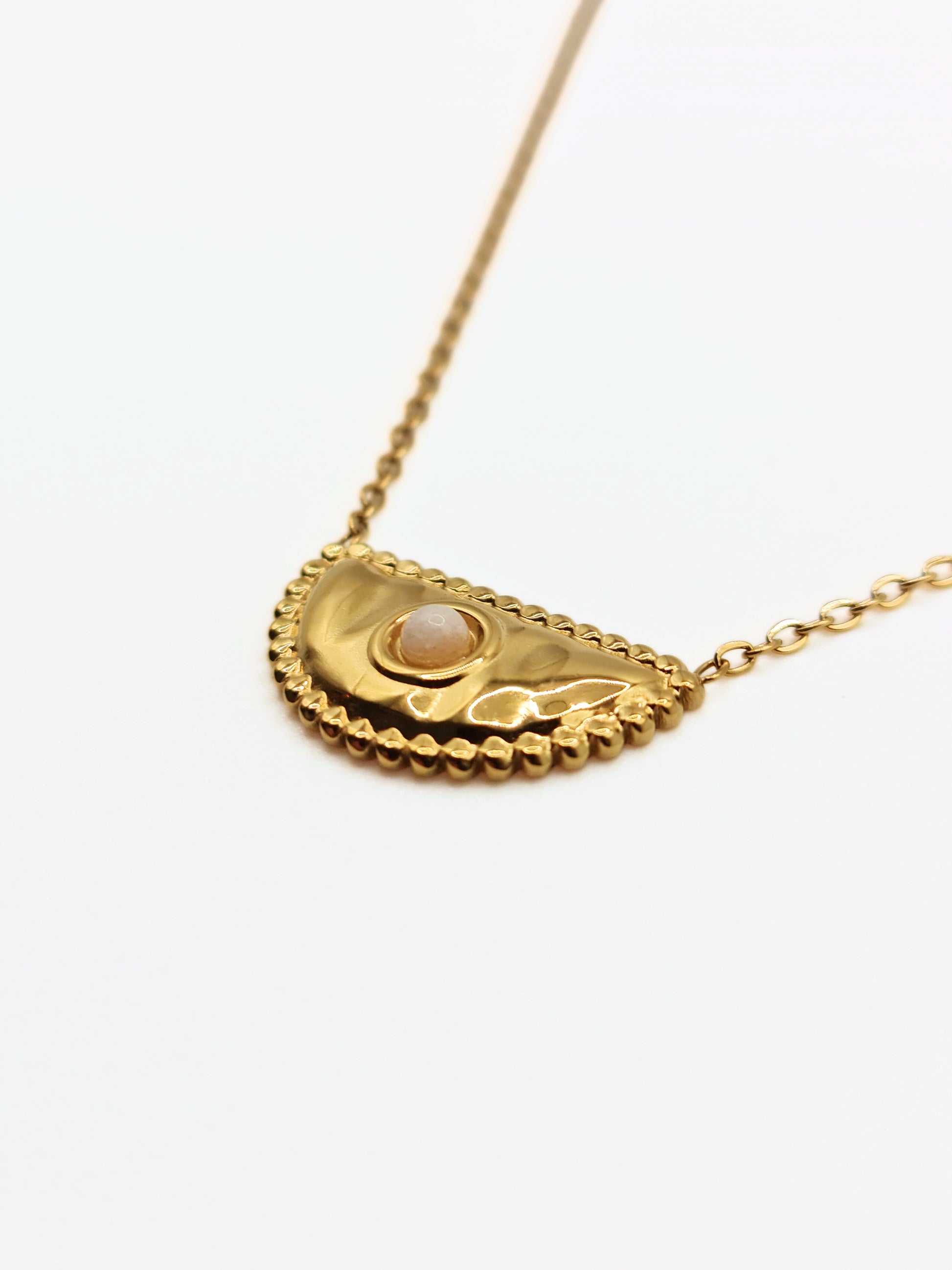 gold-moonstone-natural-stone-semi-precious-pendant-necklace-stainless-steel-tarnish-free-jewellery-waterproof-ember-and-stone-1