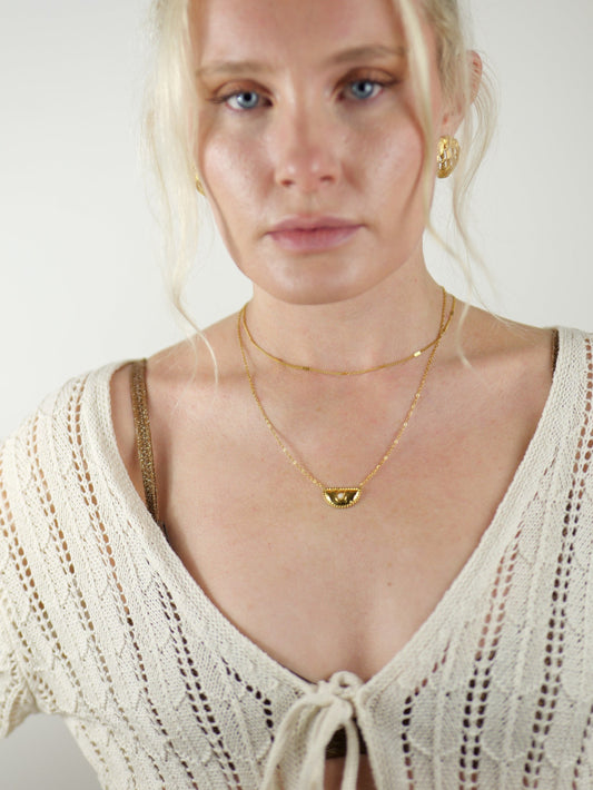 gold-moonstone-natural-stone-semi-precious-pendant-necklace-stainless-steel-tarnish-free-jewellery-waterproof-ember-and-stone-1
