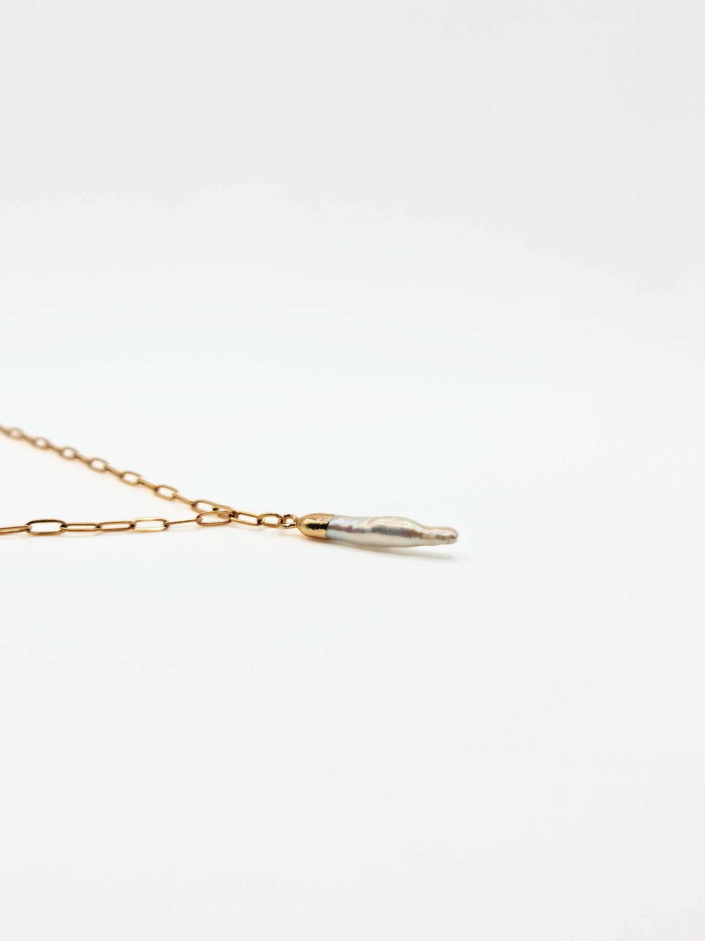 gold-natural-organic-freshwater-real-stick-pearl-paperclip-chain-necklace-stainless-steel-tarnish-free-jewellery-waterproof-ember-and-stone-6