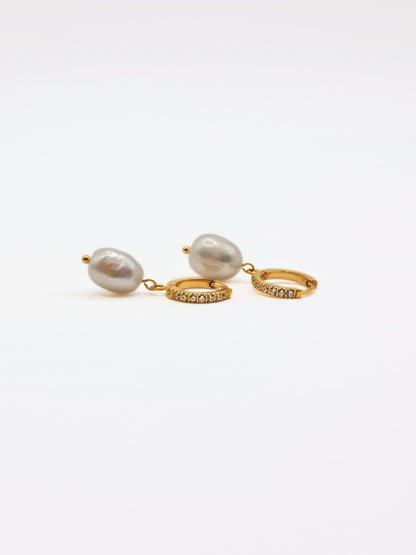 gold-organic-natural-freshwater-pearl-crystal-drop-earrings-stainless-steel-tarnish-free-jewellery-waterproof-ember-and-stone-4