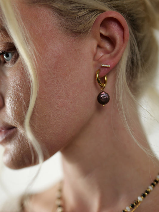 gold-organic-natural-freshwater-real-black-pearl-drop-hoop-earrings-stainless-steel-tarnish-free-jewellery-waterproof-ember-and-stone-1