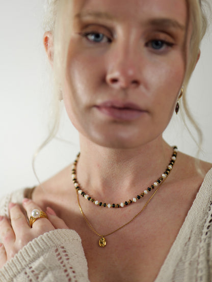 gold-pearl-statement-ring-vintage-stainless-steel-tarnish-free-jewellery-waterproof-ember-and-stone-2