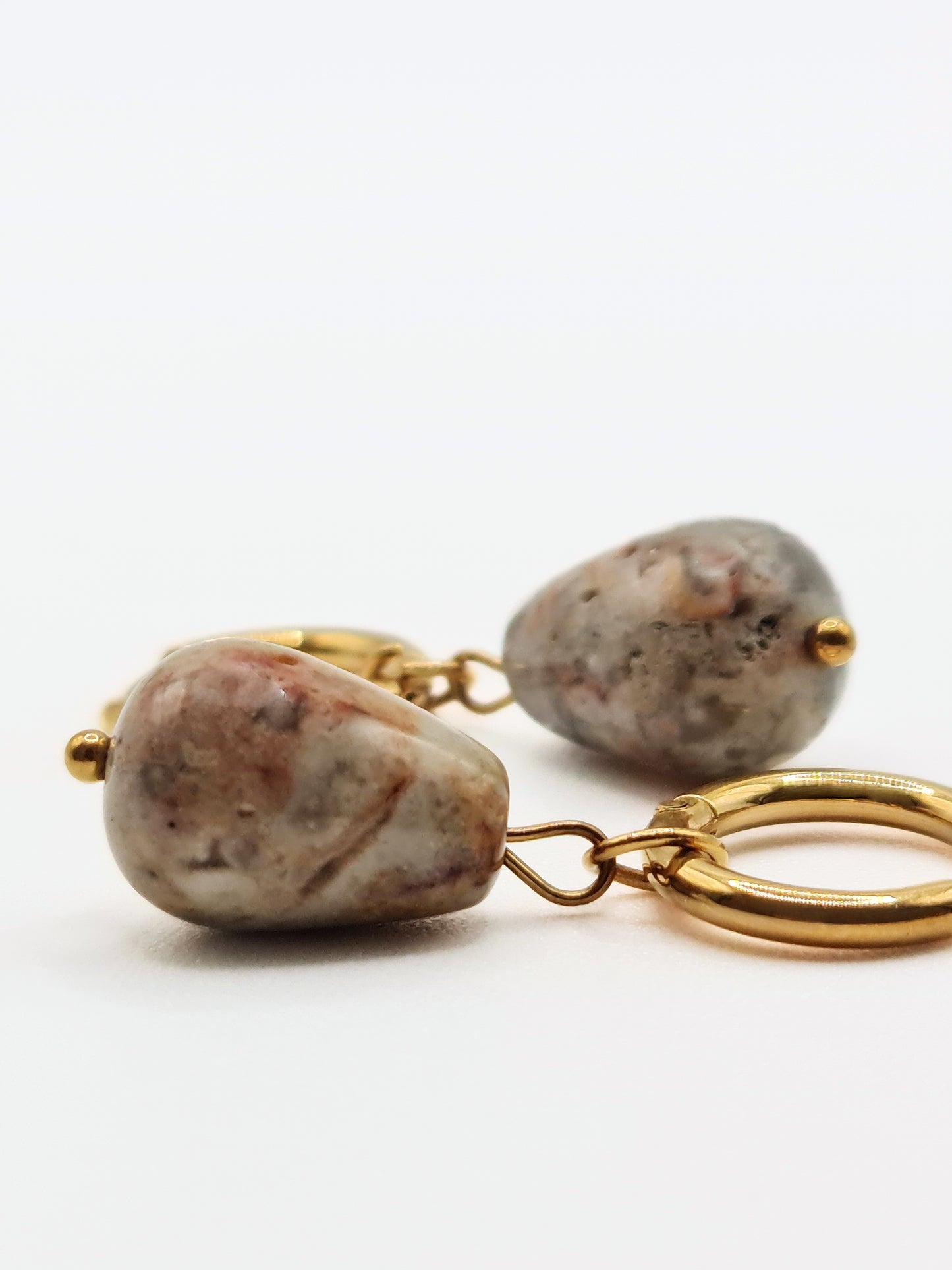 gold-picture-jasper-gemstone-natural-stone-semi-precious-drop-hoop-earrings-stainless-steel-tarnish-free-jewellery-waterproof-ember-and-stone-4