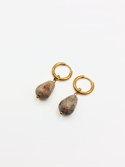 gold-picture-jasper-gemstone-natural-stone-semi-precious-drop-hoop-earrings-stainless-steel-tarnish-free-jewellery-waterproof-ember-and-stone-4