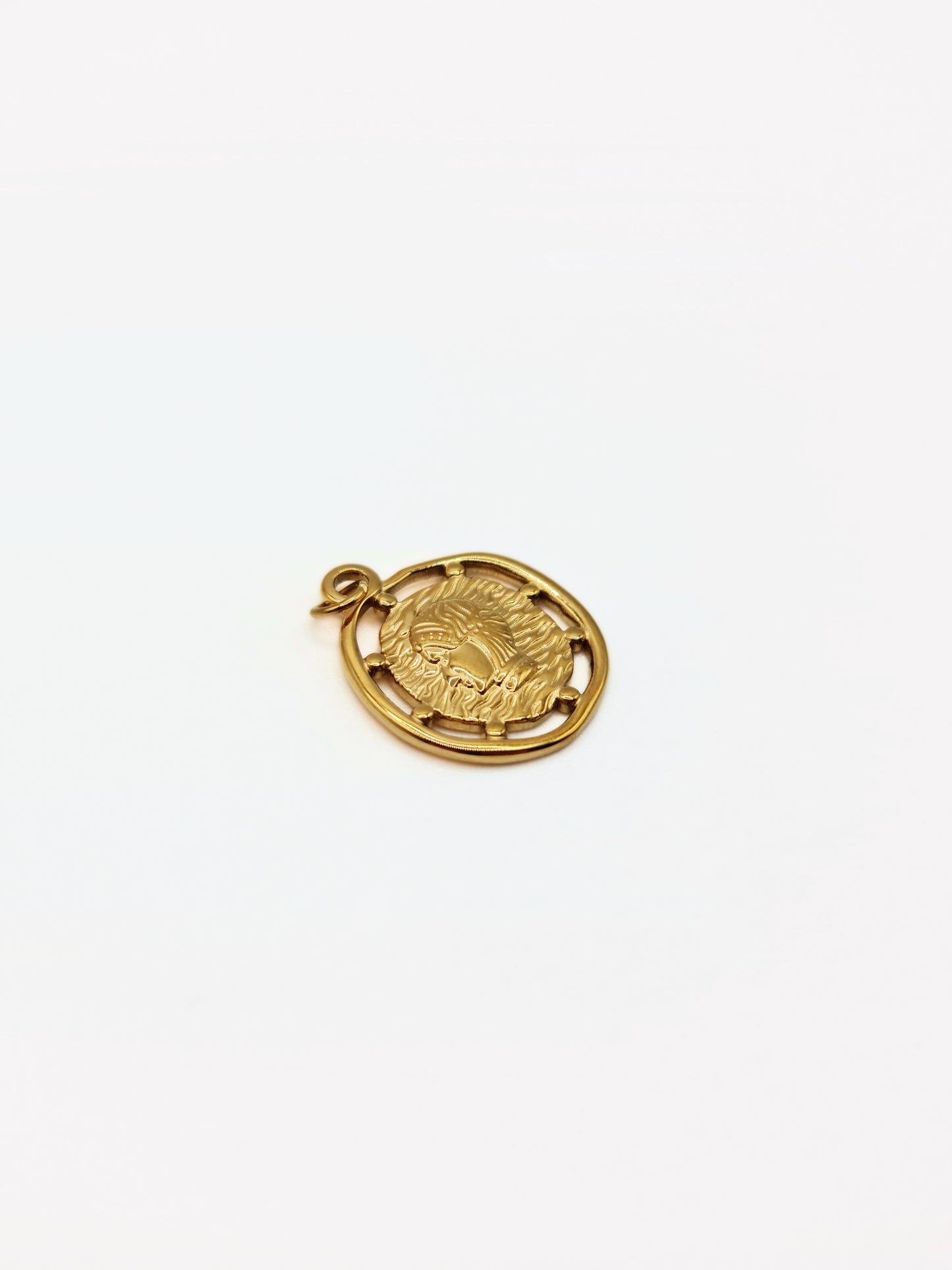 The Charm Shop 18k Gold Plated Roman Coin DIY Charm- Waterproof & Tarnish-Free