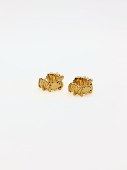 gold-textured-crimped-hoop-earrings-stainless-steel-tarnish-free-jewellery-waterproof-2