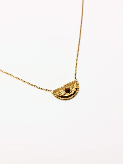 gold-tigers-eye-natural-stone-semi-precious-pendant-necklace-stainless-steel-tarnish-free-jewellery-waterproof-ember-and-stone-1