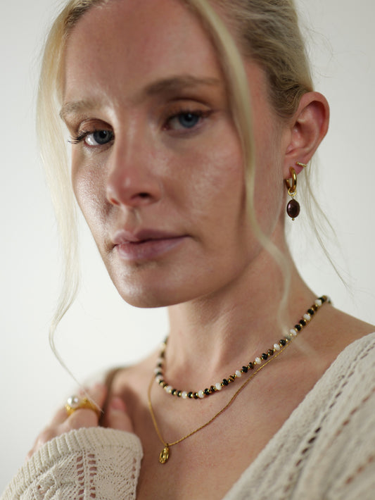 gold-tigers-eye-onyx-beaded-natural-stone-gemstone-semi-precious-necklace-stainless-steel-tarnish-free-jewellery-waterproof-ember-and-stone-1