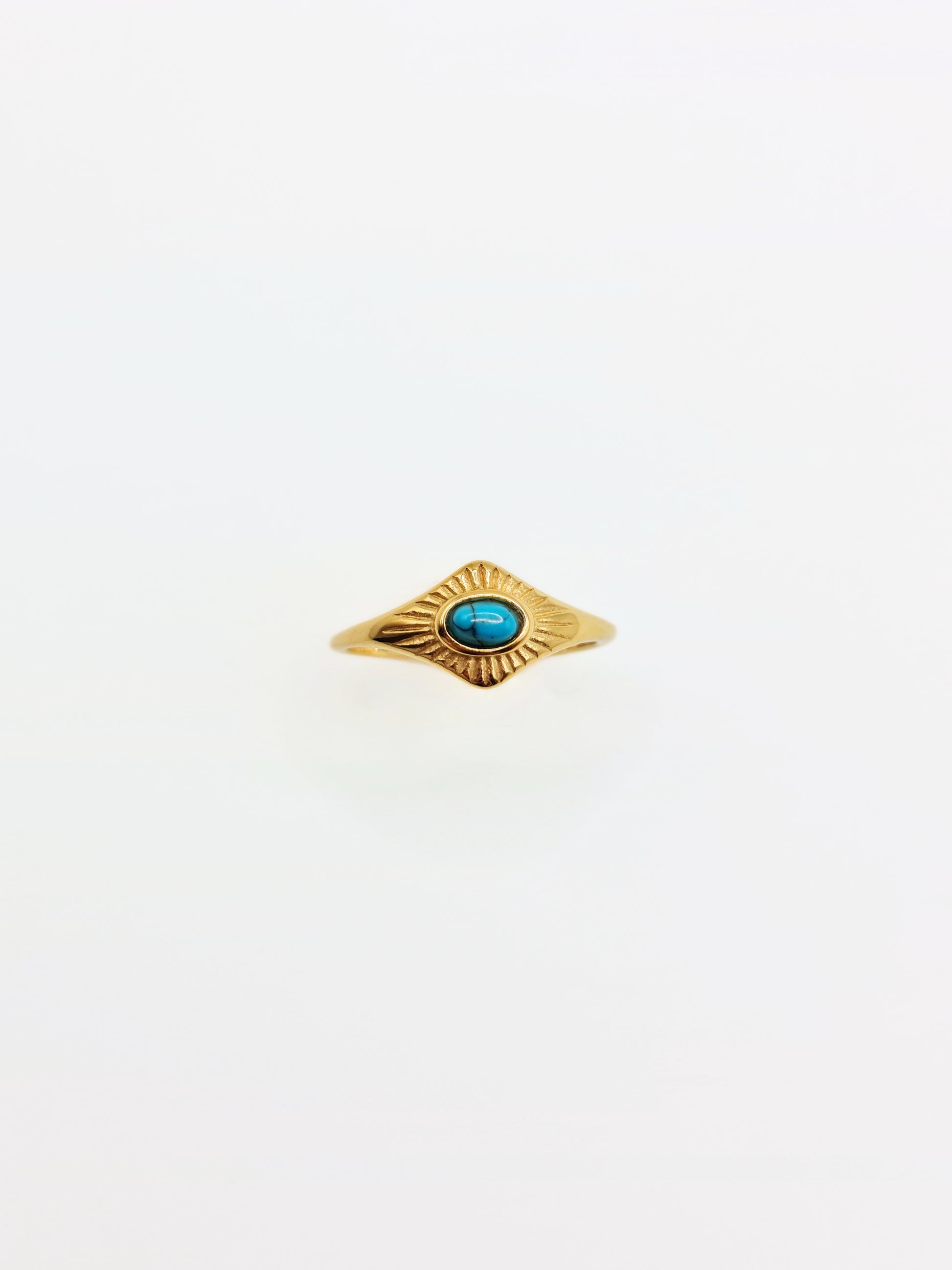 gold-turquoise-gemstone-natural-stone-semi-precious-stacking-ring-vintage-stainless-steel-tarnish-free-jewellery-waterproof-ember-and-stone-1