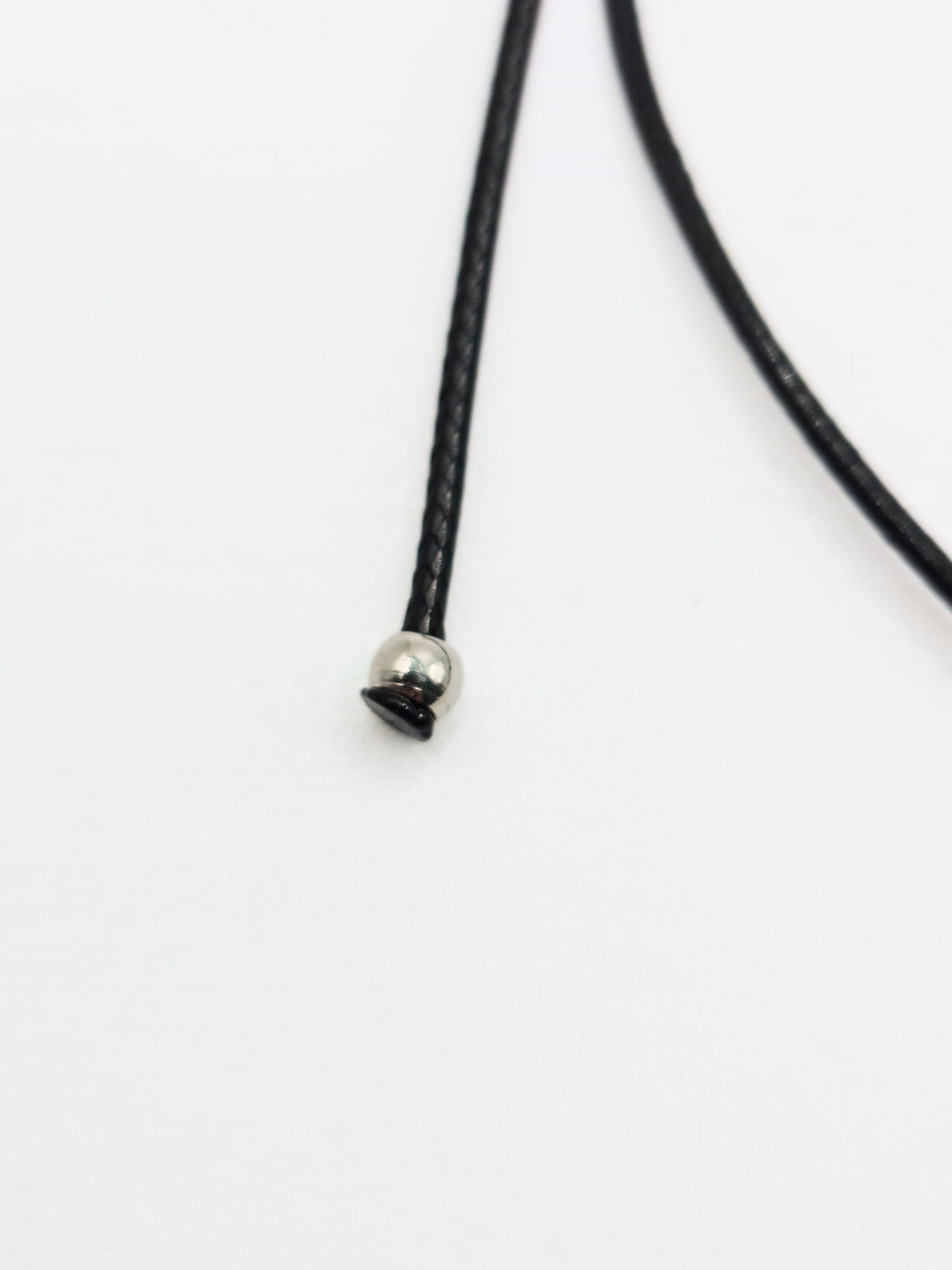 The Hepworth Silver Finish Tarnish-Free Metal Plate Rope Tie Necklace