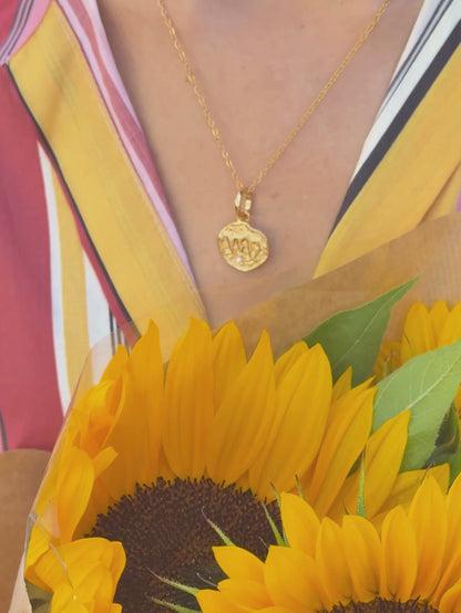 The Talisman Collection Taurus 18k Gold Plated Tarnish-Free Zodiac Pendant Necklace