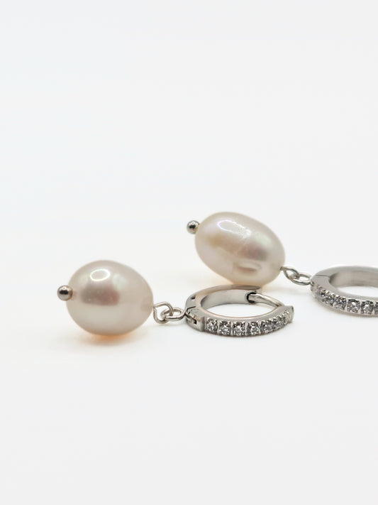 silver-organic-natural-freshwater-pearl-crystal-drop-earrings-stainless-steel-tarnish-free-jewellery-waterproof-ember-and-stone-1