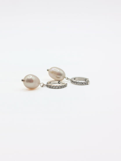 silver-organic-natural-freshwater-pearl-crystal-drop-earrings-stainless-steel-tarnish-free-jewellery-waterproof-ember-and-stone-1