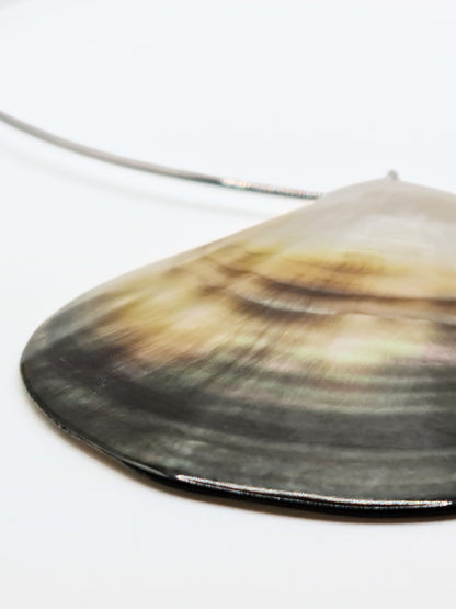 silver-real-natural-shell-collar-necklace-summer-jewellery-stainless-steel-tarnish-free-jewellery-waterproof-ember-and-stone-4