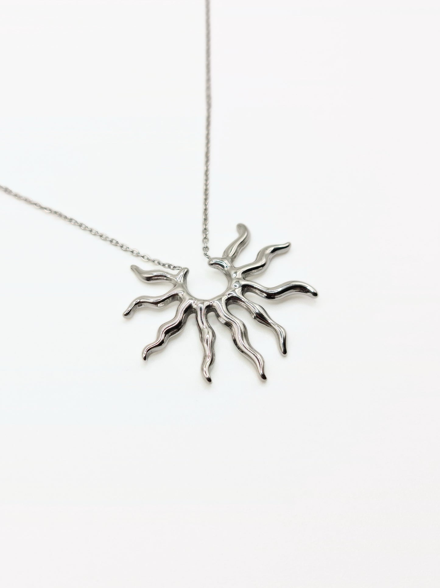 silver-sun-pendant-necklace-stud-earrings-matching-set-summer-stainless-steel-tarnish-free-jewellery-waterproof-ember-and-stone-1_f9a1e1c0-ce47-4bc7-9197-2eaf6c0348d1